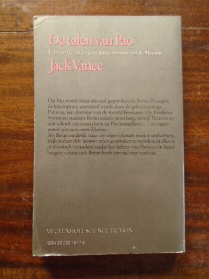 Jack Vance - De talen van Pao
