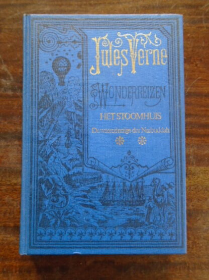 Jules Verne - Wonderreizen - HET STOOMHUIS - De waanzinnige der Nerbuddah