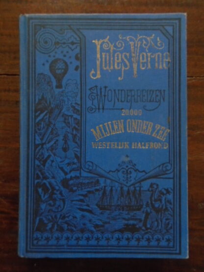 Jules Verne - Wonderreizen - 20.000 mijlen onder zee - Westelijk halfrond