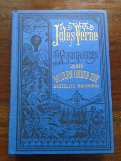 Jules Verne - Wonderreizen - 20.000 mijlen onder zee - Oostelijk halfrond