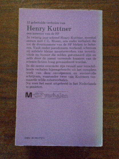 Henry Kuttner - De trotse robot ea verhalen